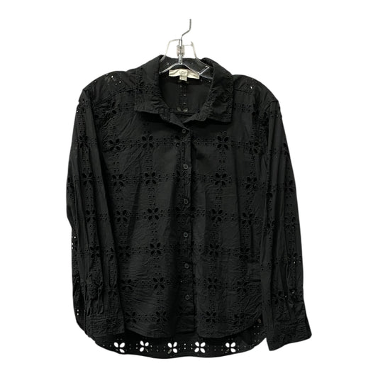 Top Ls By Loft In Black, Size:Mp