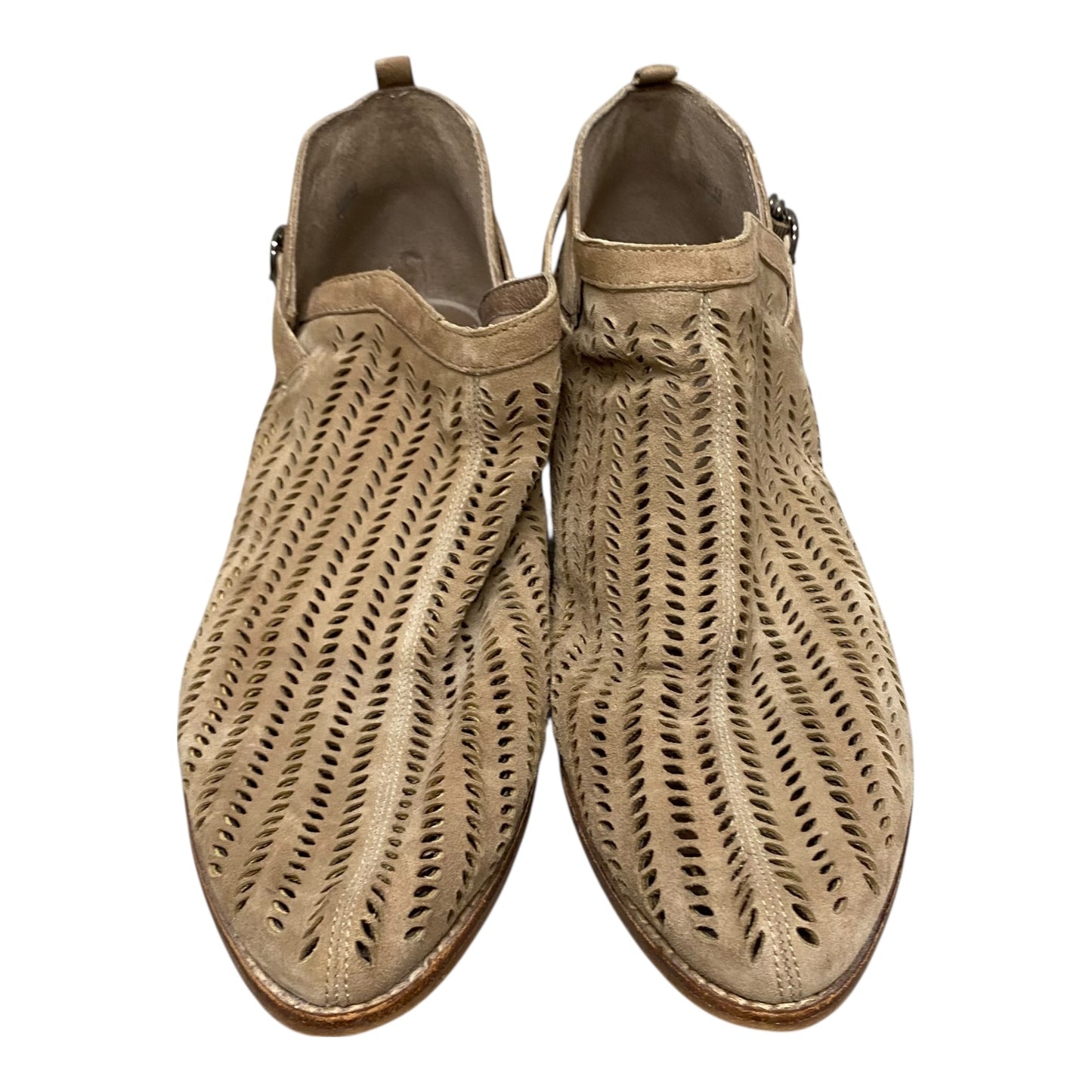 Shoes Flats By Vince Camuto In Brown, Size:12