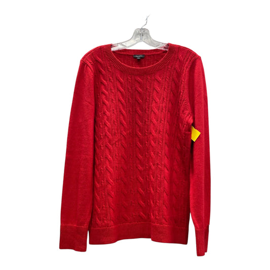 Sweater By Talbots In Red, Size:L