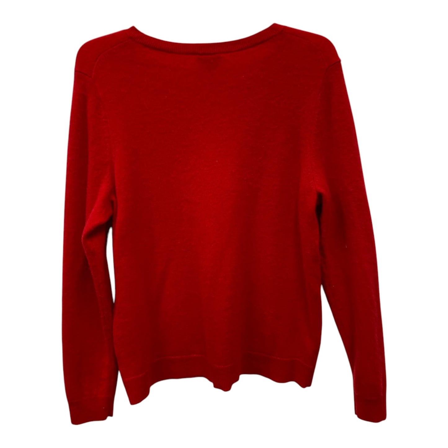 Sweater Cashmere By Talbots In Red, Size:Xl