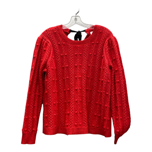 Sweater By Loft In Red, Size:L