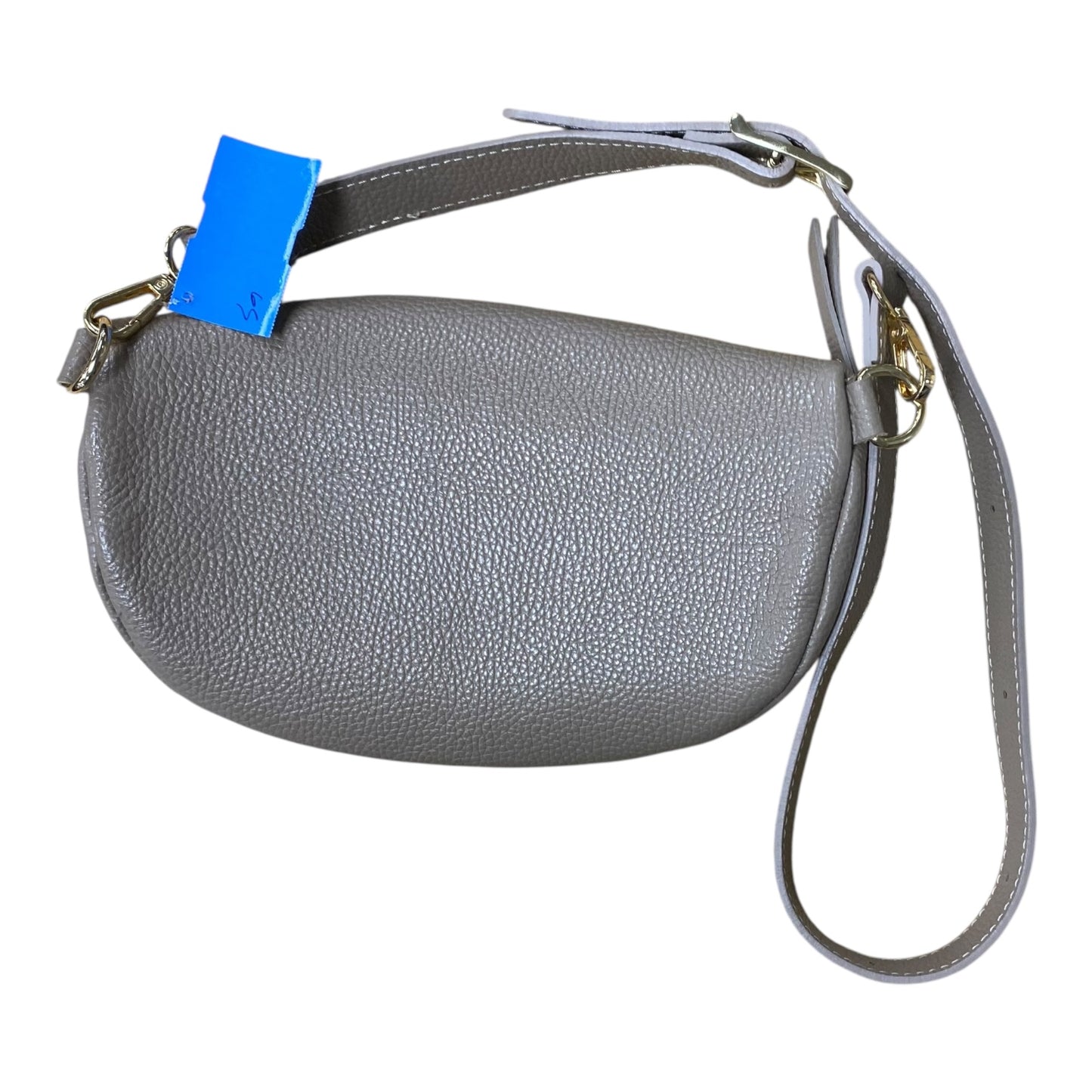 Belt Bag Leather  In Tan, Size:Medium