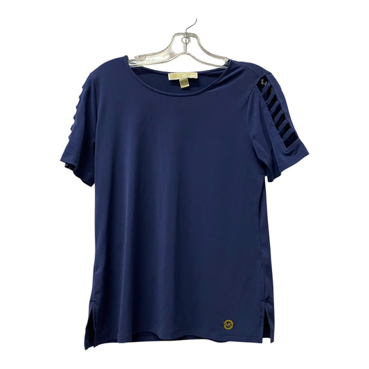 Top Ss By Michael By Michael Kors In Blue, Size:S