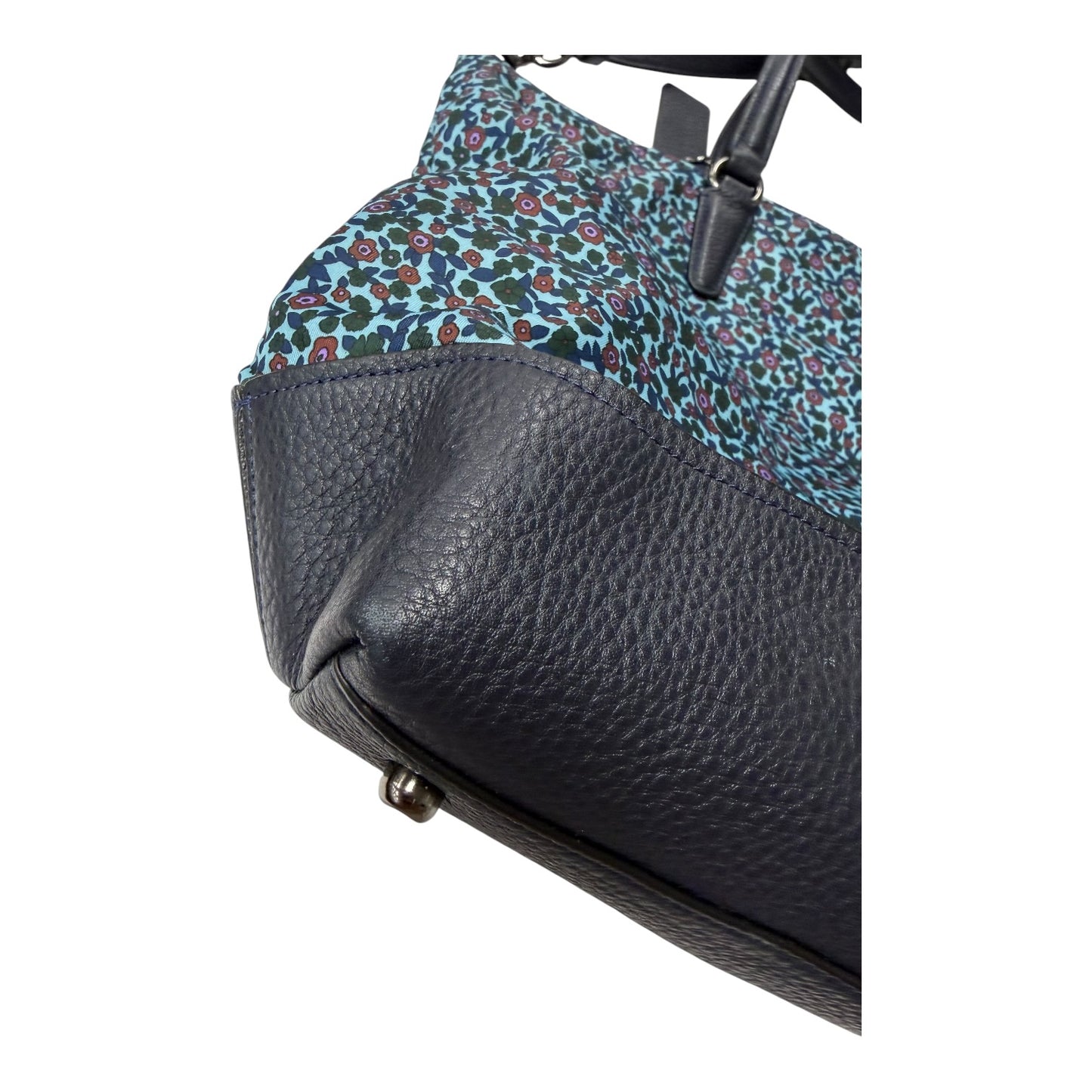 Handbag Designer By Coach In Blue, Size:Large
