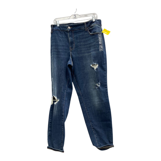 Jeans Straight By Maurices In Blue Denim, Size:22