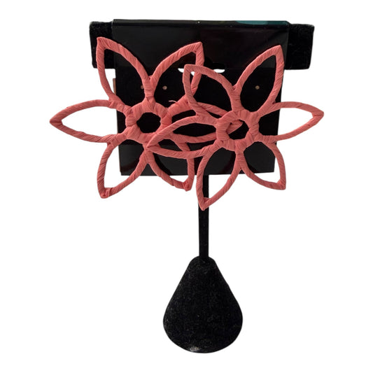 Earrings Statement By Cme In Pink
