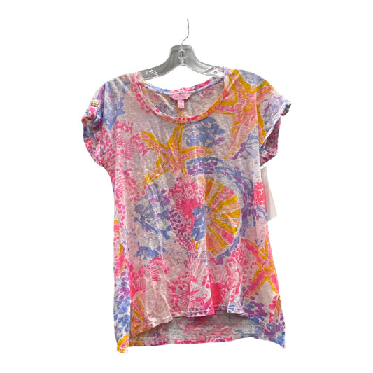 Top Ss Designer By Lilly Pulitzer In Pink, Size:Xxs