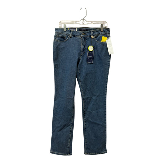 Jeans Straight By Charter Club In Blue Denim, Size:10P