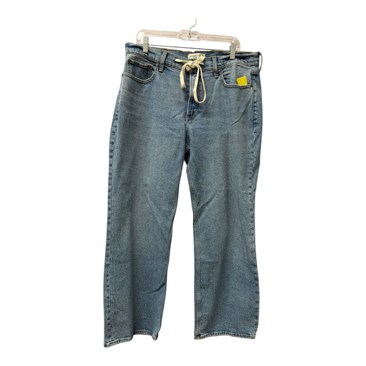 Jeans Straight By Abercrombie And Fitch In Blue, Size:12