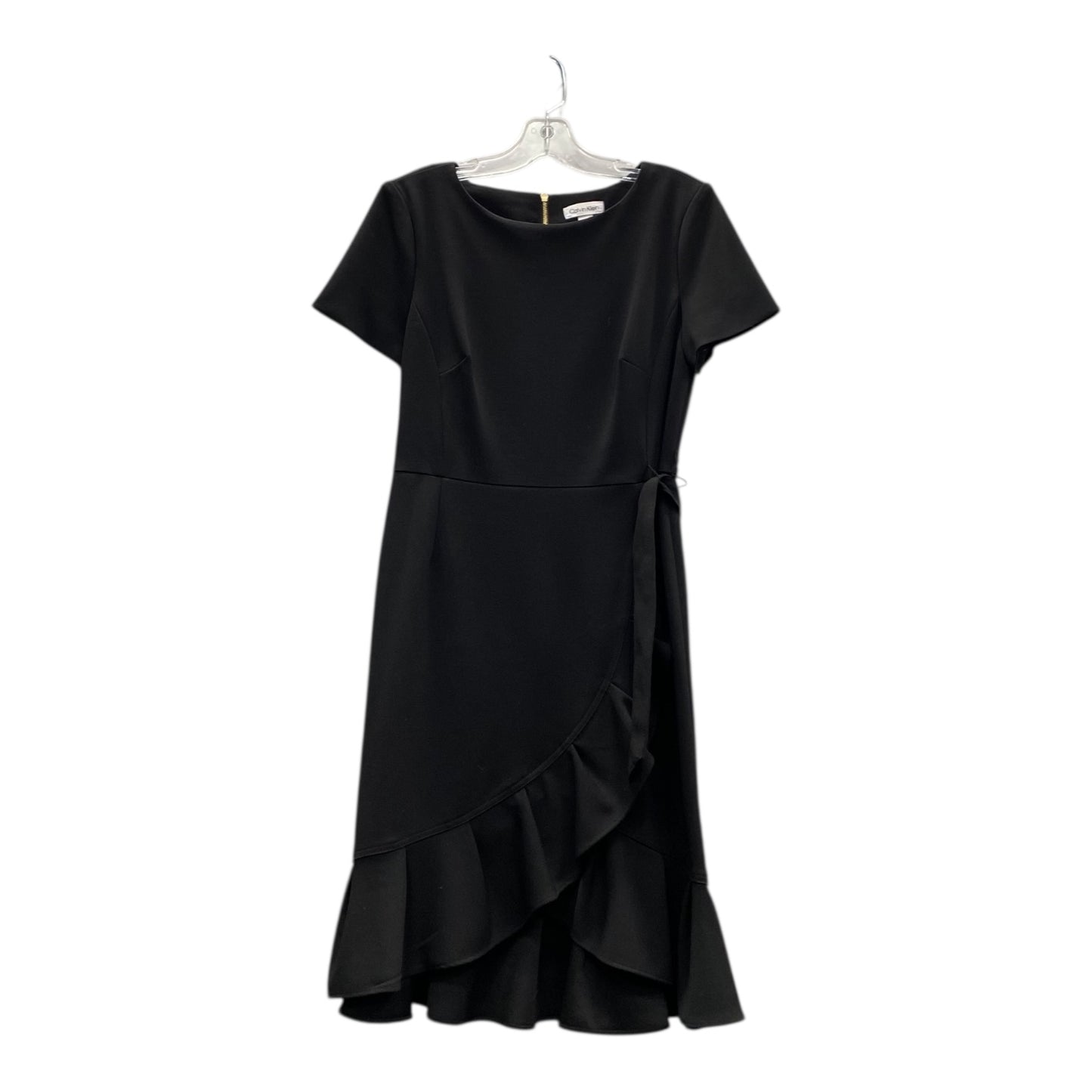 Dress Casual Short By Calvin Klein In Black, Size:M