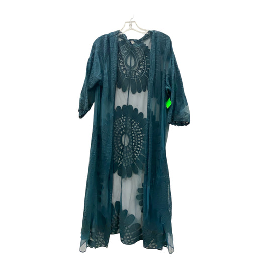 Kimono By Lane Bryant In Green, Size:Xl