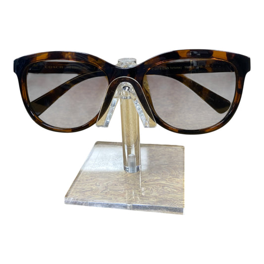 Sunglasses Designer By Coach In Brown