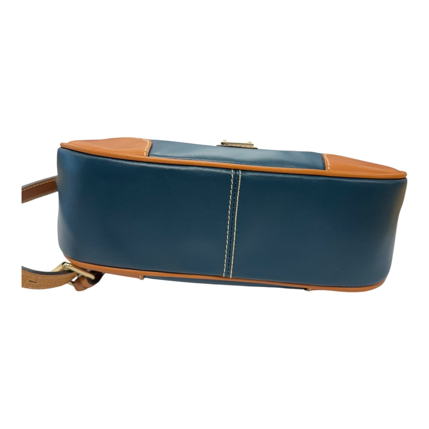 Crossbody Designer By Dooney And Bourke In Teal, Size:Medium