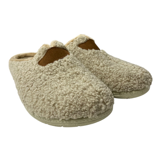 Slippers By Spring Step In Black & Gold