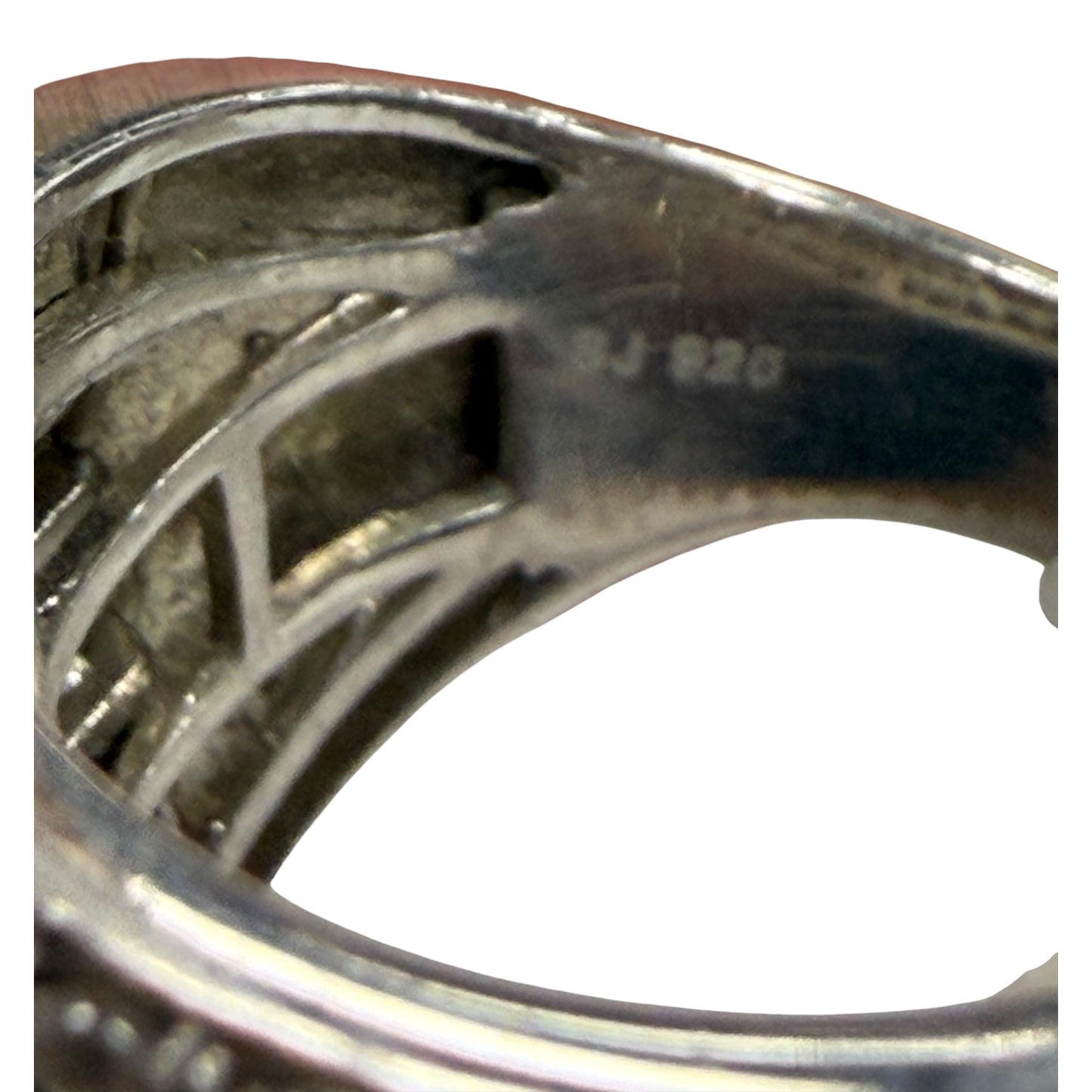 Ring Sterling Silver By Cmc In Silver size 7