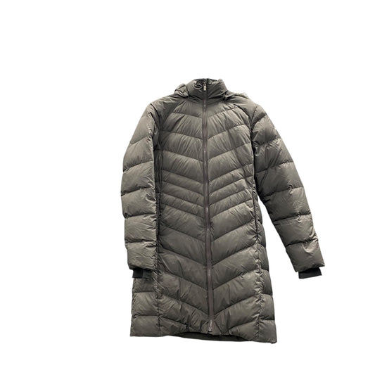 Coat Puffer & Quilted By Comfort Casual In Grey, Size:M