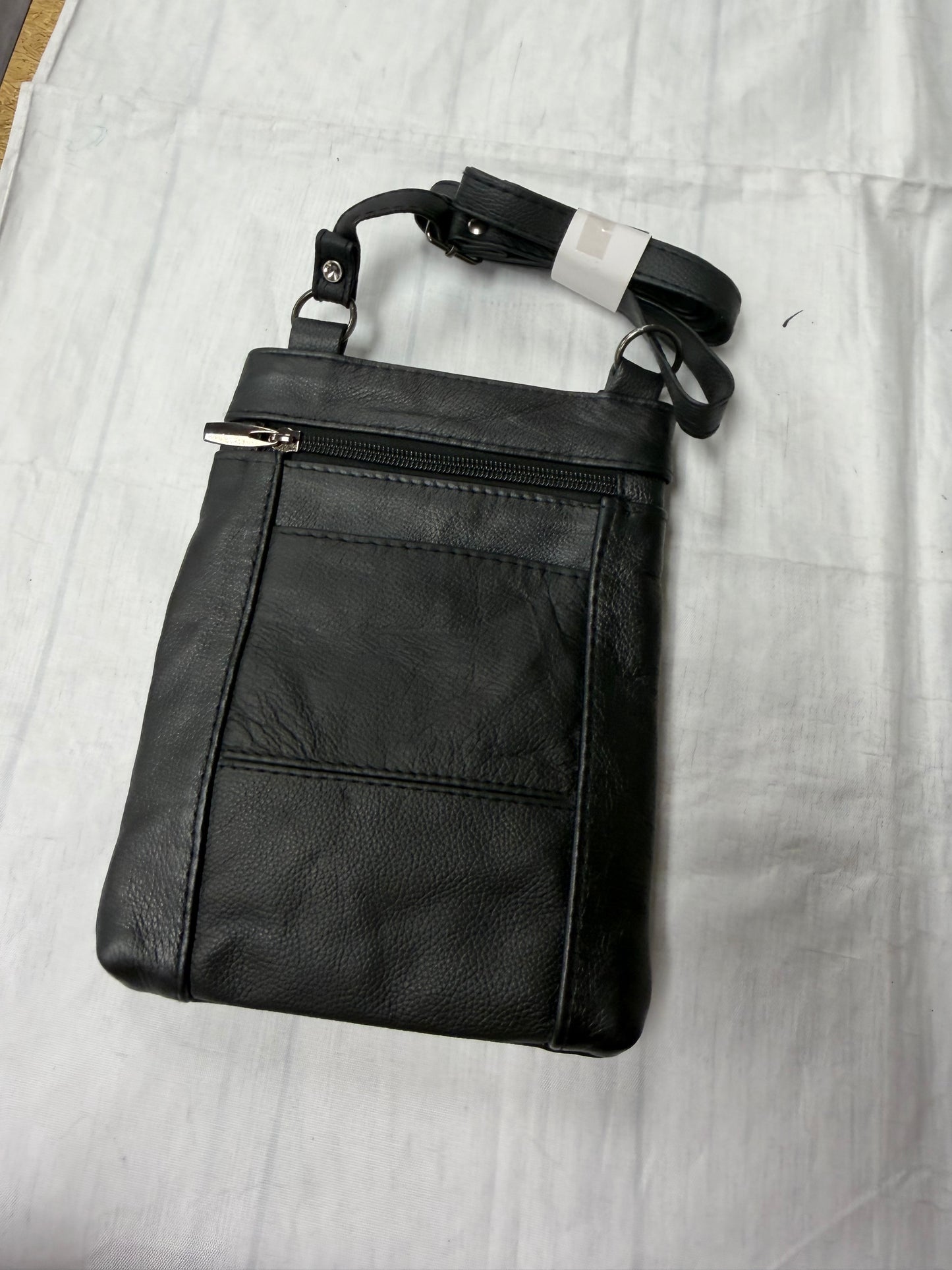 Crossbody Leather By Maze In Black, Size:Small