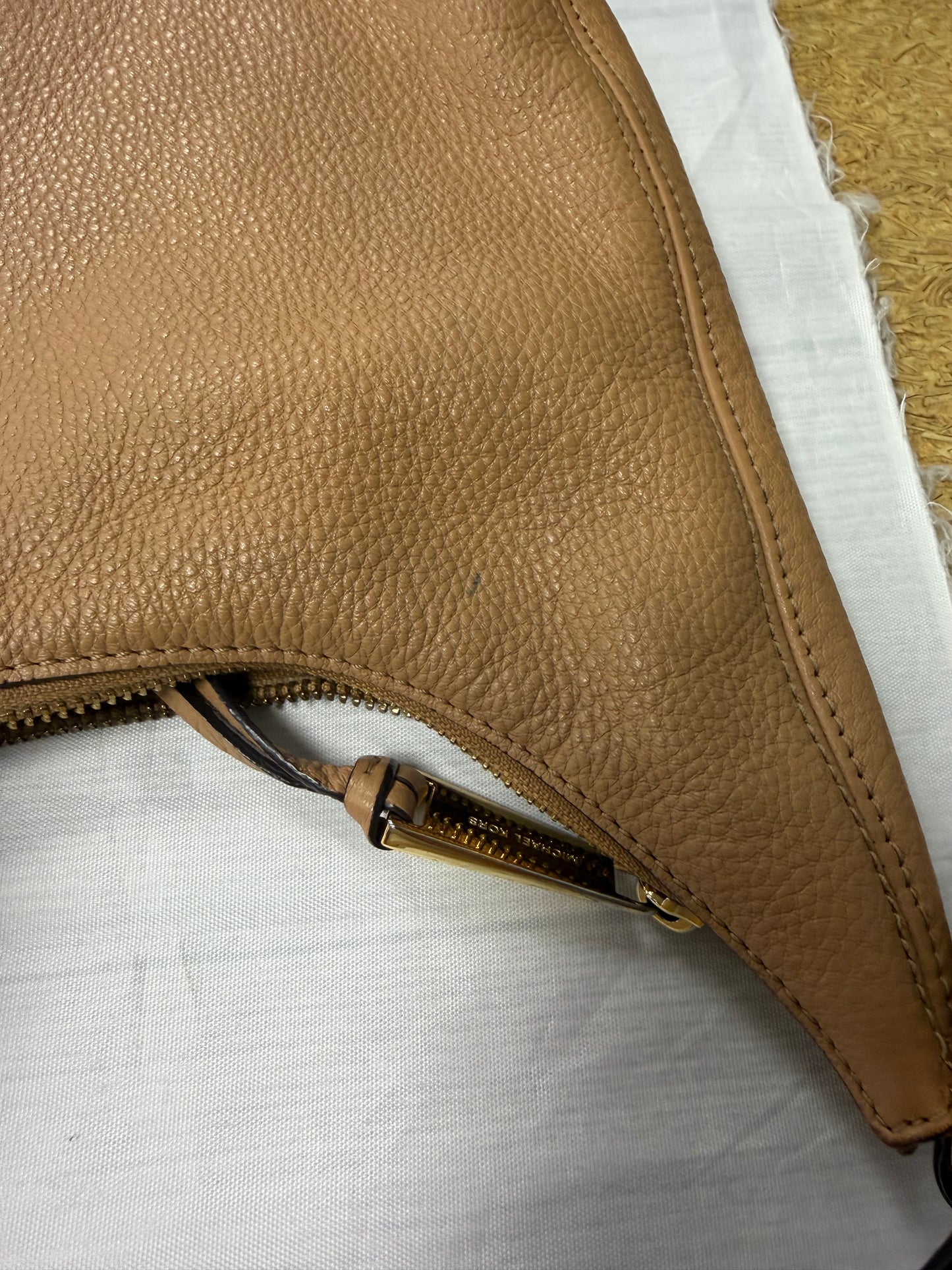 Handbag Designer By Michael Kors In Brown, Size:Medium