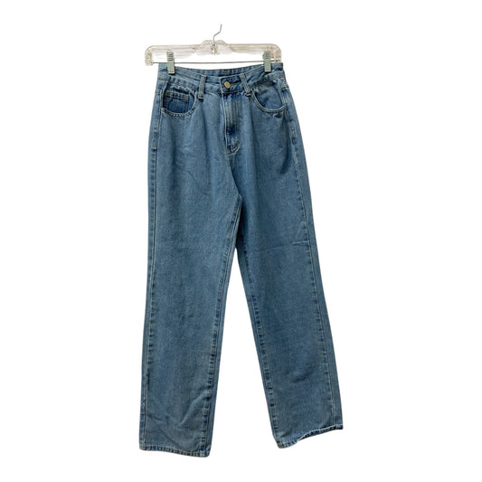 Jeans Straight By Cme In Blue Denim, Size:4