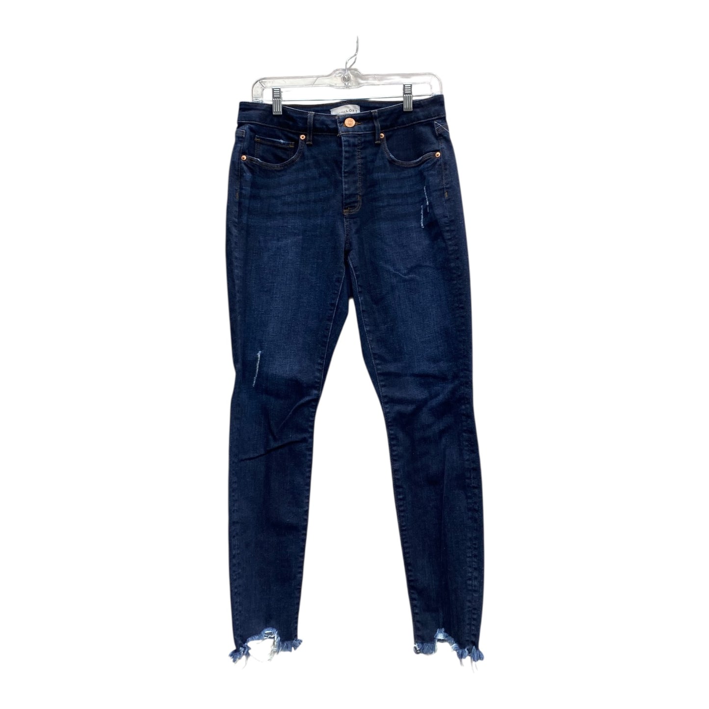 Jeans Skinny By Loft In Blue, Size:6