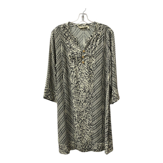 Dress Casual Midi By Soft Surroundings In Black & Cream, Size: LP