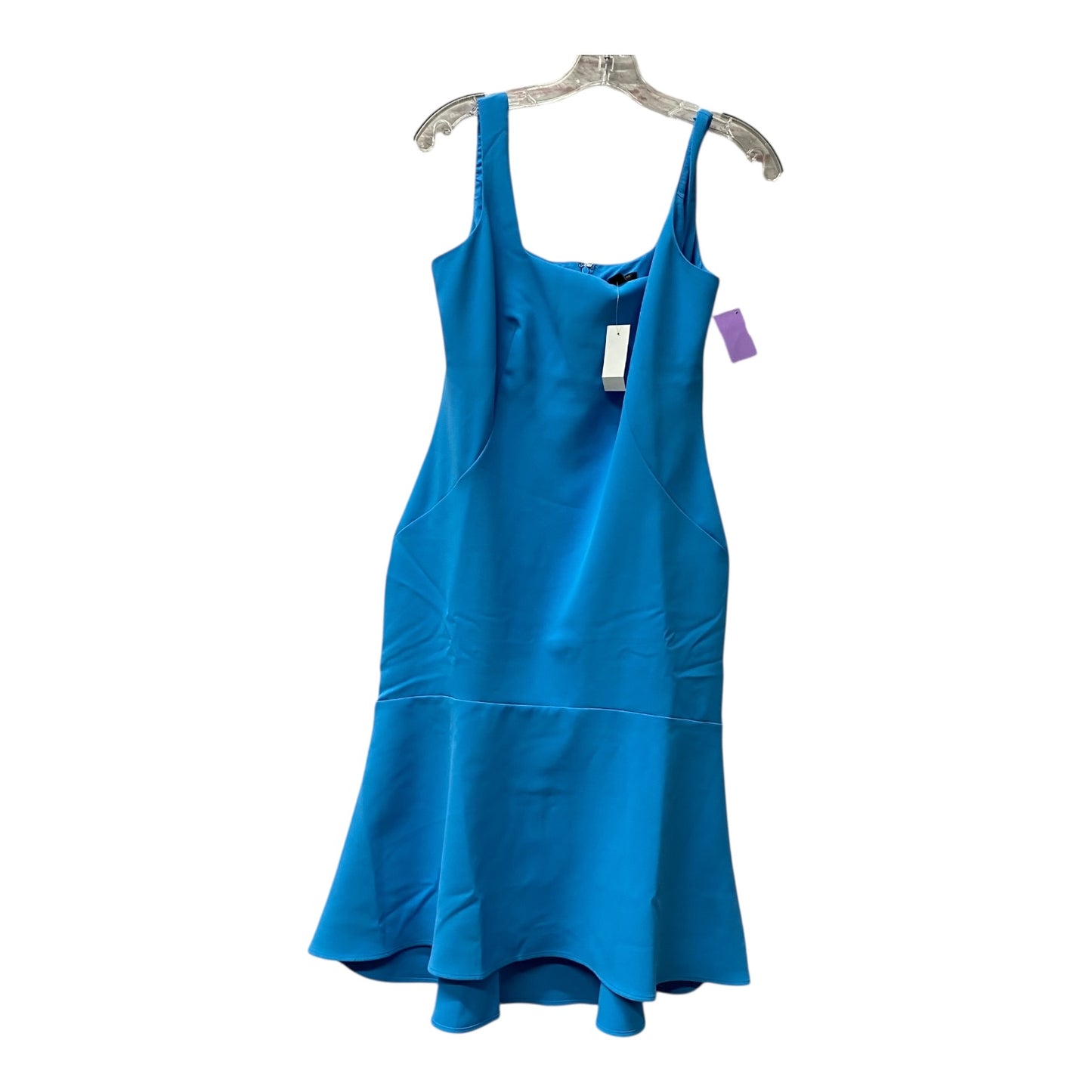 Dress Casual Midi By Ann Taylor In Blue, Size:Xs