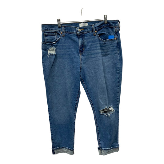 Jeans Boyfriend By Denizen By Levis In Blue Denim, Size:14