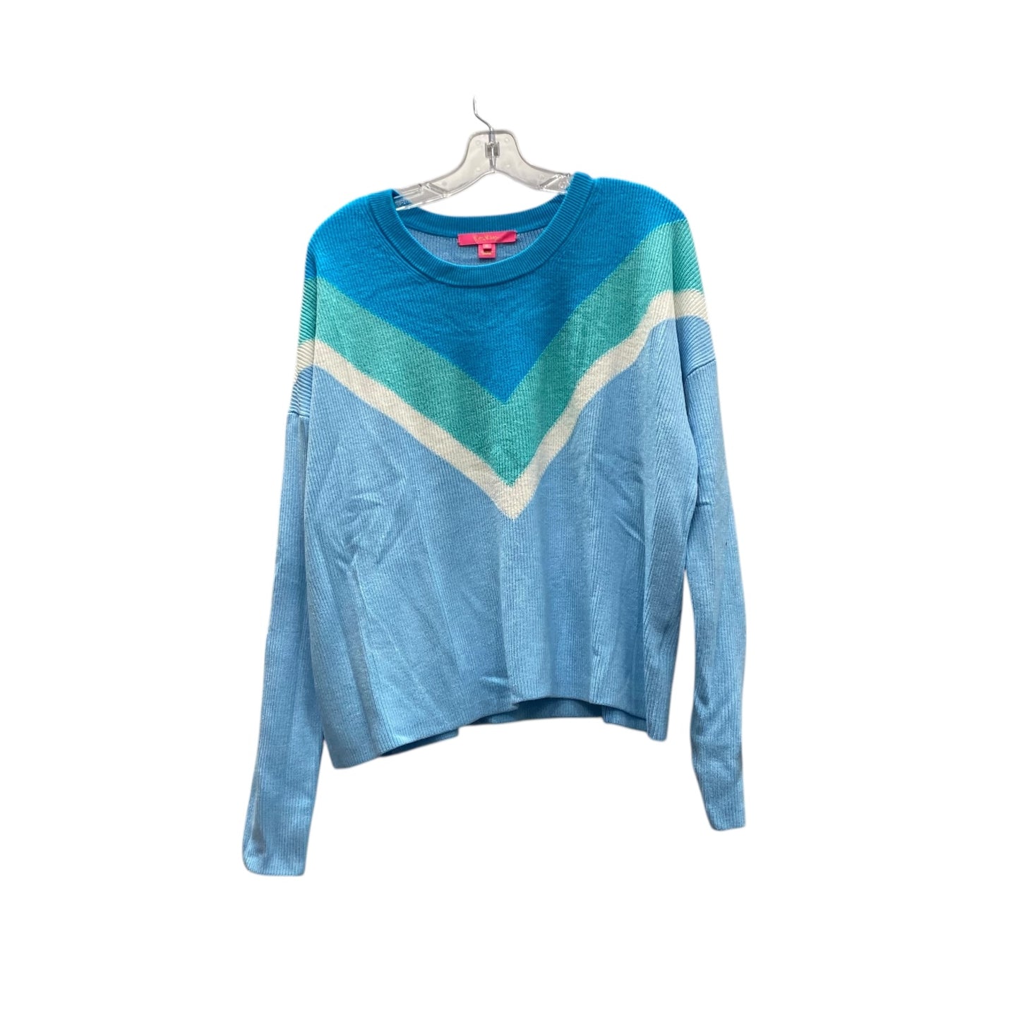 Sweater Designer By Lilly Pulitzer In Blue, Size:Xl