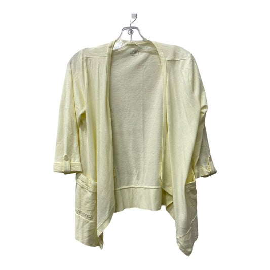Cardigan By Loft In Yellow, Size:Xs