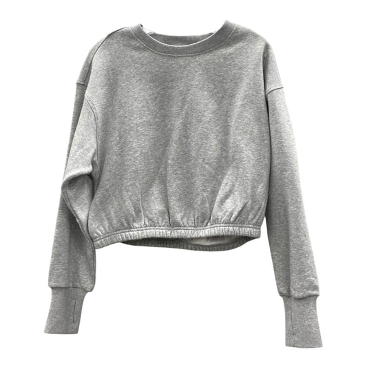 Athletic Sweatshirt Crewneck By Joy Lab In Grey, Size:Xs