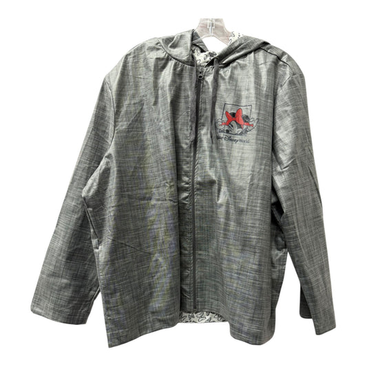 Coat Raincoat By Disney In Grey, Size:2X