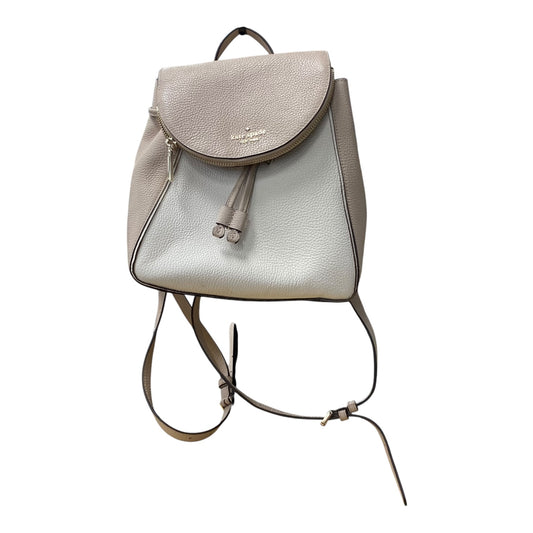 Backpack Designer By Kate Spade In Tan, Size:Small