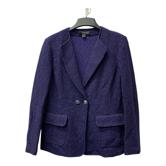 Blazer By St. John In Blue & Pink, Size:M