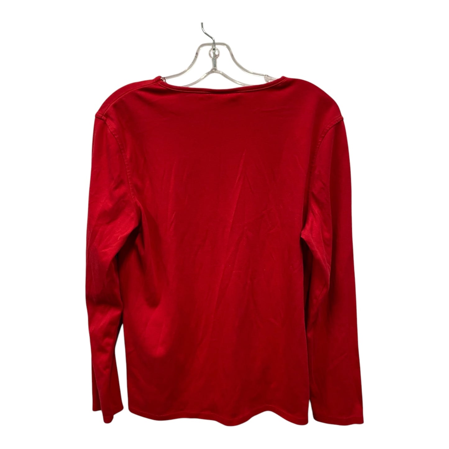 Top Ls By Cme In Red, Size:L