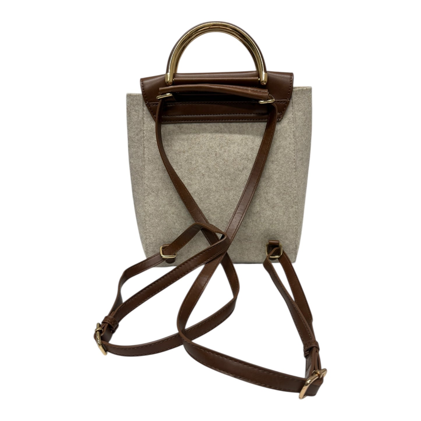 Backpack By MITZIGUE In Tan, Size:Medium