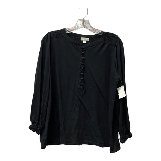 Top Ls By J. Jill In Black, Size:M