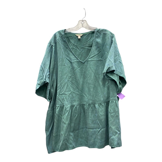 Top Ss By Terra & Sky In Green, Size:4X