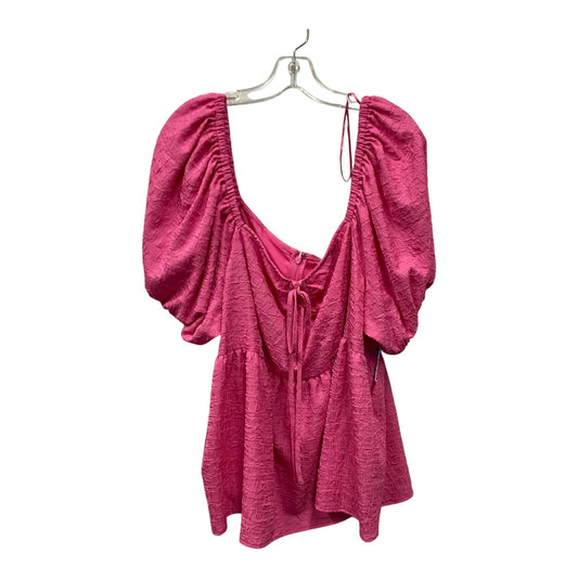 Top Ss By Target-Designer In Pink, Size:2X