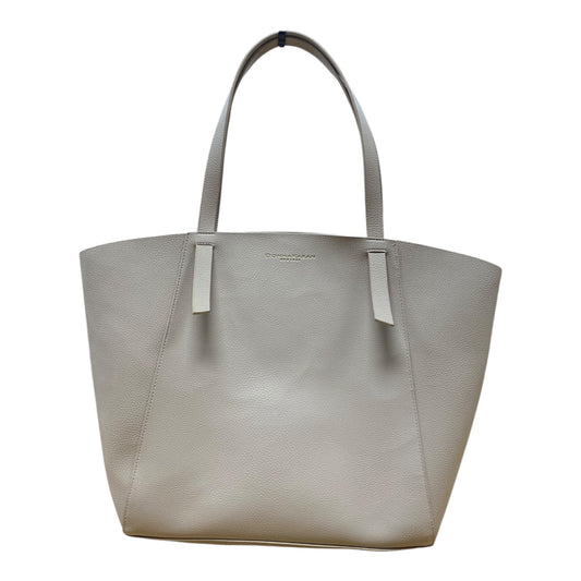 Tote By Donna Karan In Ivory, Size:Medium