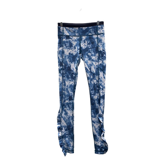 Athletic Leggings By Lululemon In Blue, Size:S