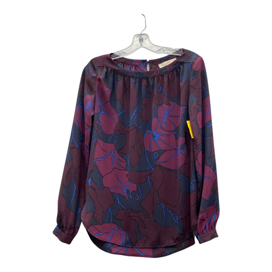 Top Ls By Loft In Purple, Size:Xs