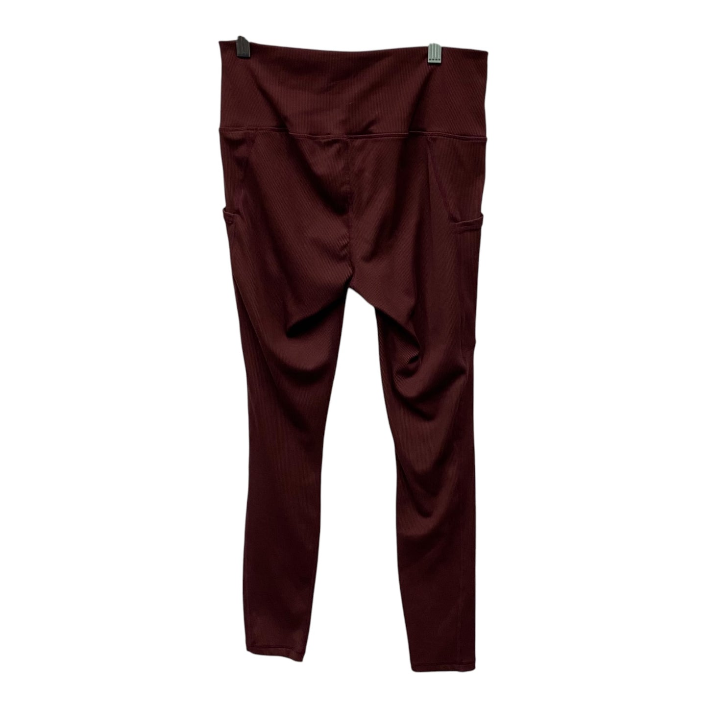 ATHLETIC LEGGINGS by LUKKA In MAROON, Size: M