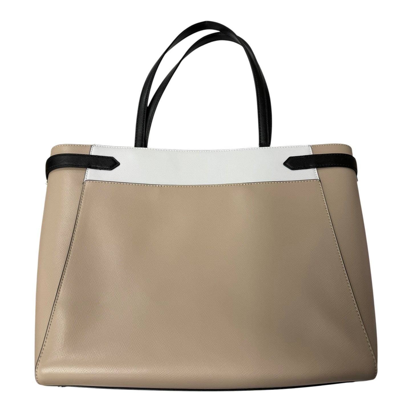 Handbag Designer By Kate Spade In Tan, Size:Large