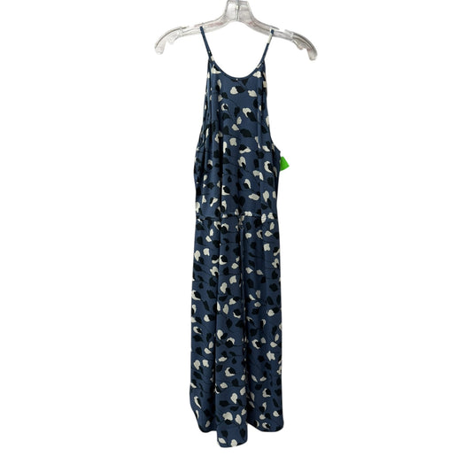 Dress Casual Midi By Loft In Blue, Size:S