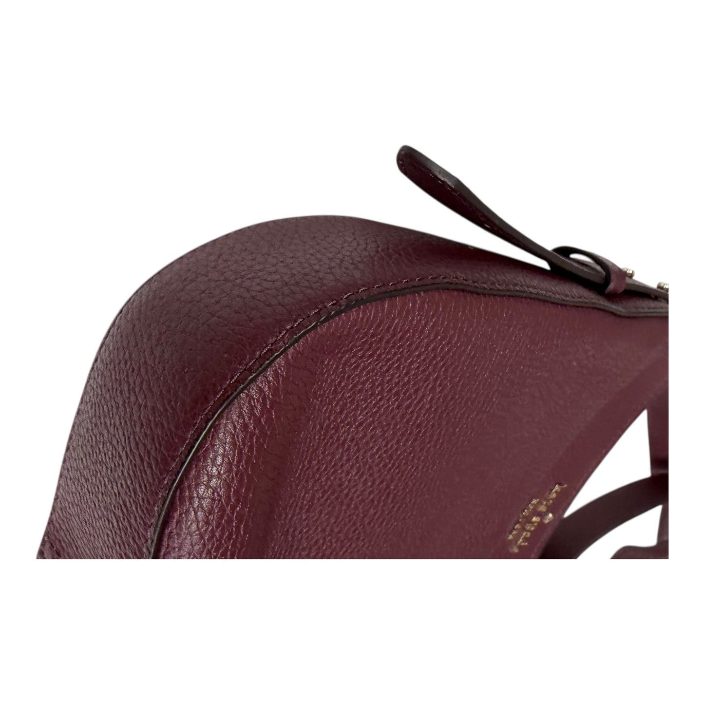 Crossbody Designer By Kate Spade In Maroon, Size:Medium