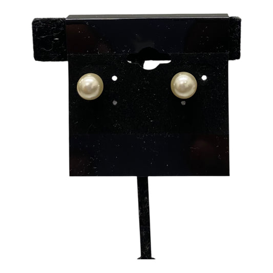Earrings Stud In White