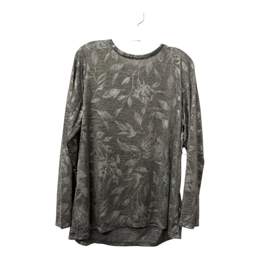 Top Ls By Chicos In Grey, Size:Xl