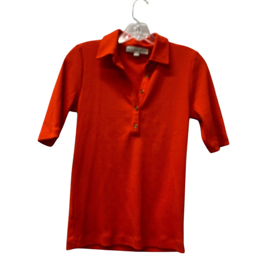 Top Ss By Loft In Orange, Size:M