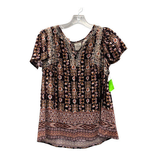 Top Ss By Knox Rose In Purple, Size:S
