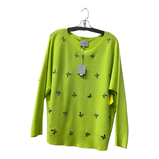 Sweater liv milano In Green, Size:Xl
